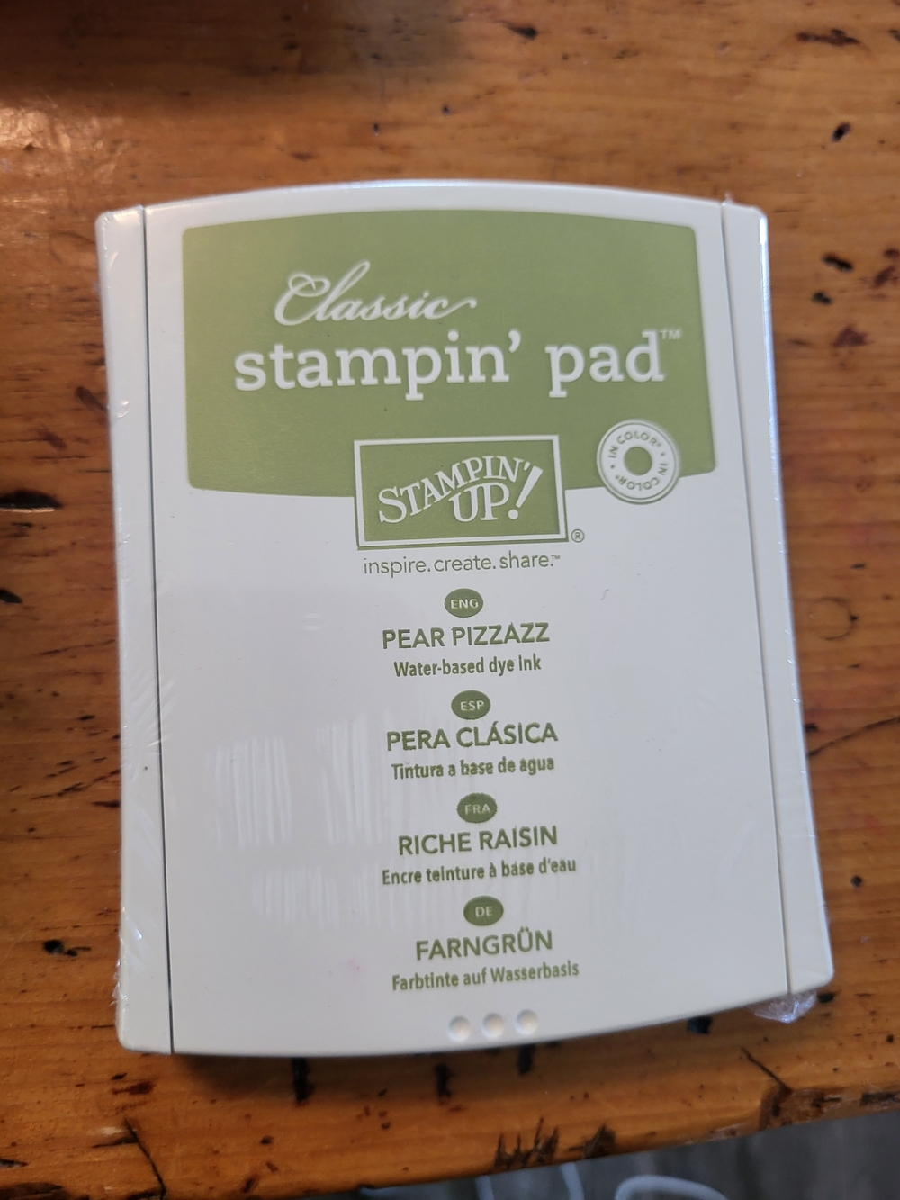 Stampin' Up! Classic Stampin' Pad - Pear Pizzazz Green